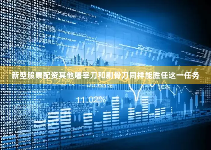 新型股票配资其他屠宰刀和剔骨刀同样能胜任这一任务